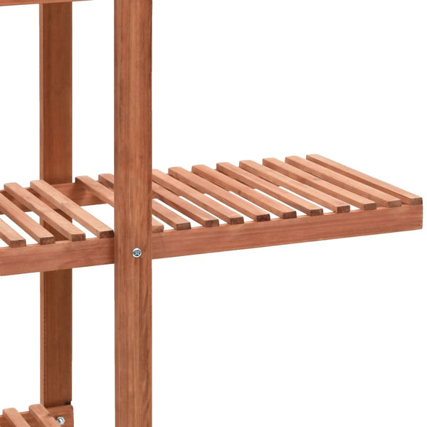 vidaXL Cedar Wood Plant Stand 86x36x139 cm
