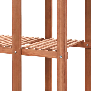 vidaXL Cedar Wood Plant Stand 86x36x139 cm