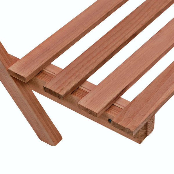 vidaXL 3-Tier Cedar Wood Plant Stand 48x45x40 cm