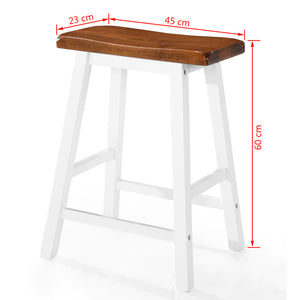 vidaXL Bar Table and Stool Set 5-piece Solid Wood