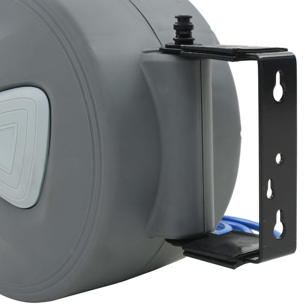vidaXL Automatic Compressed Air Hose Reel 1/4" 20 m