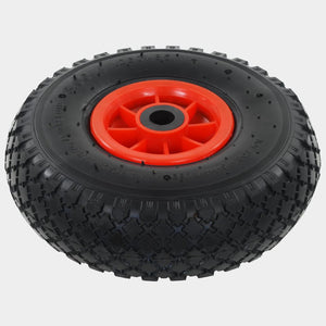 vidaXL Hand Cart Wheels 2 pcs. Rubber 3.00-4 (245x82)