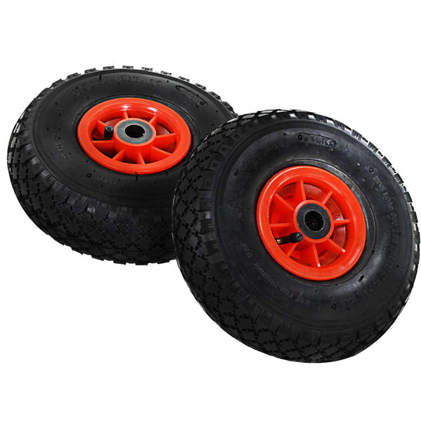 vidaXL Sack Truck Wheels 4 pcs. Rubber 3.00-4 (245x82)