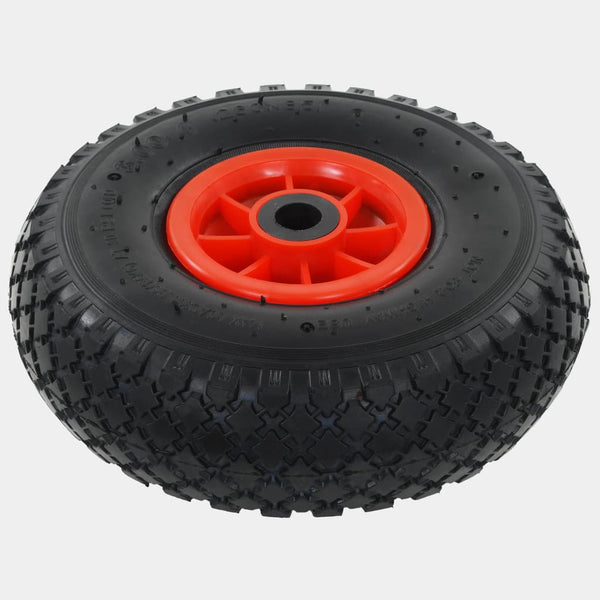 vidaXL Sack Truck Wheels 4 pcs. Rubber 3.00-4 (245x82)