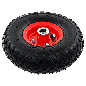 vidaXL Hand Cart Wheels 2 pcs. Rubber 3.00-4 (245x82)