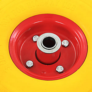 vidaXL Sack Truck Wheels 4 pcs. PU Solid Rubber Tyres 3.00-4