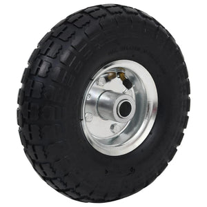 vidaXL Sack Truck Wheels 4 pcs. Rubber 4.10 / 3.50 - 4 (260x83)