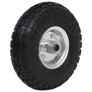 vidaXL Sack Truck Wheels 4 pcs. Rubber 4.10 / 3.50 - 4 (260x83)