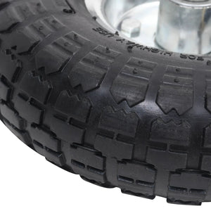 vidaXL Sack Truck Wheels 4 pcs. Rubber 4.10 / 3.50 - 4 (260x83)