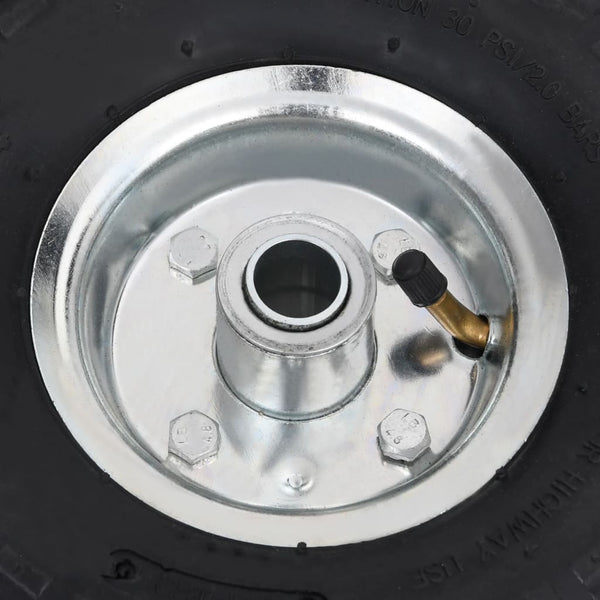 vidaXL Sack Truck Wheels 4 pcs. Rubber 4.10 / 3.50 - 4 (260x83)