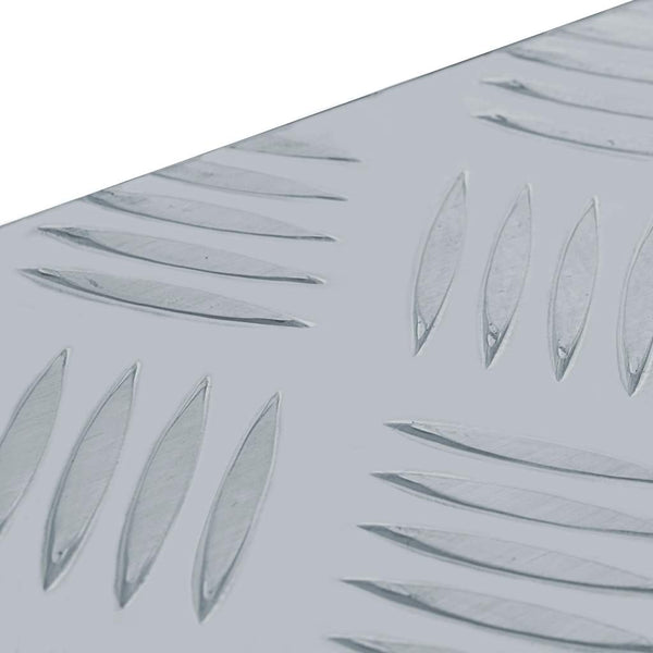 vidaXL Aluminum Box 48.5 x 14 x 20 cm Silver