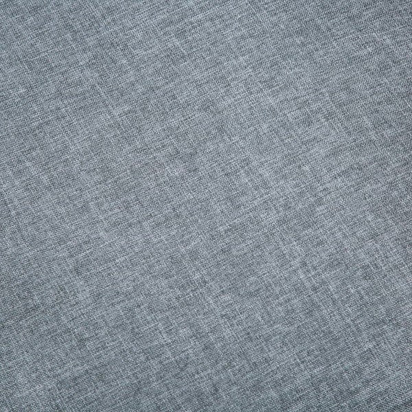 vidaXL 2-Seater Sofa Fabric Light Grey