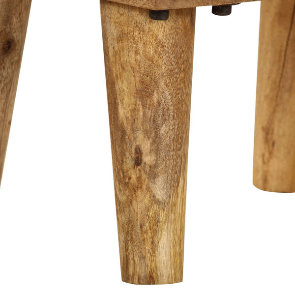 vidaXL Nightstand Solid Mango Wood 40x30x59.5 cm