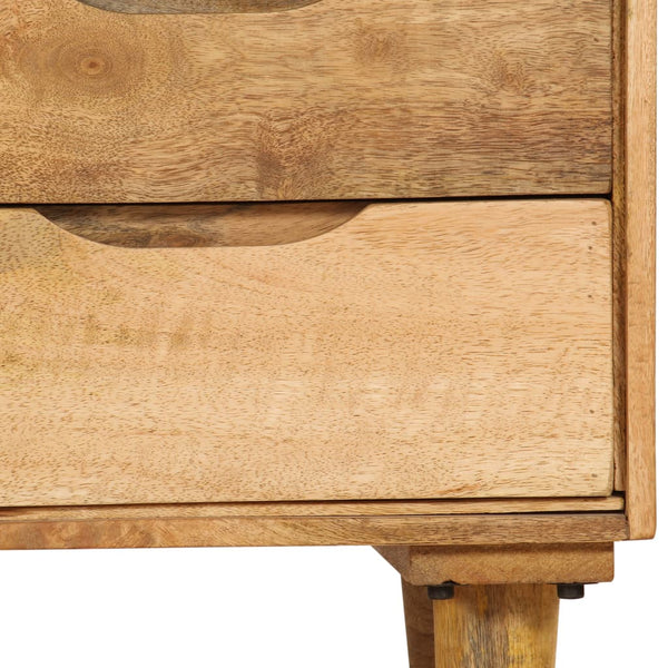 vidaXL Nightstand Solid Mango Wood 40x30x59.5 cm