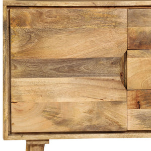 vidaXL Sideboard Solid Mango Wood 90x30x69 cm