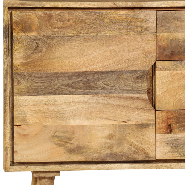 vidaXL Sideboard Solid Mango Wood 90x30x69 cm