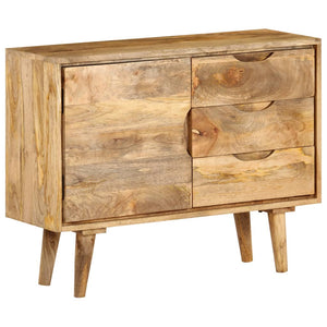 vidaXL Sideboard Solid Mango Wood 90x30x69 cm