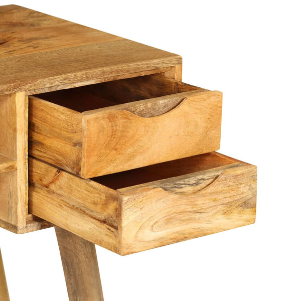 vidaXL Solid Mango Wood Desk 115x47x76 cm