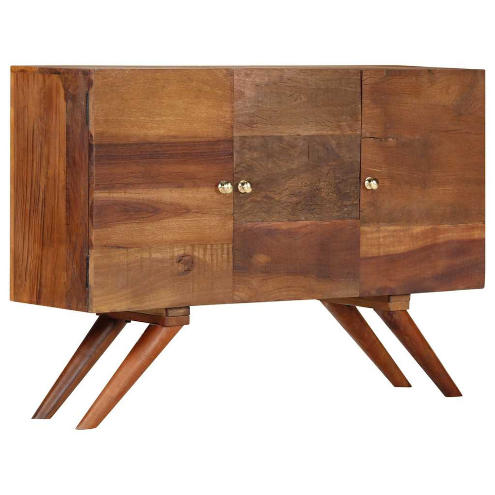 vidaXL Sideboard Brown Reclaimed Solid Wood 110x30x75 cm