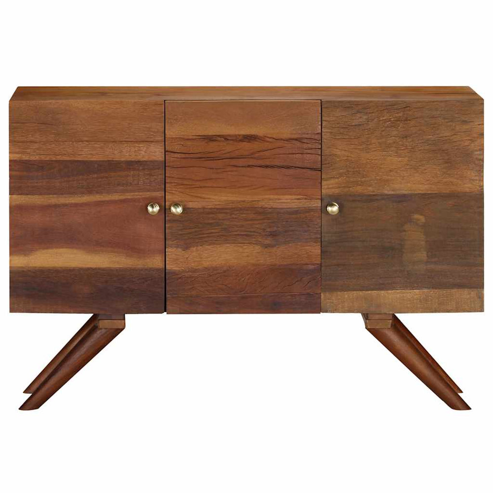 vidaXL Sideboard Brown Reclaimed Solid Wood 110x30x75 cm