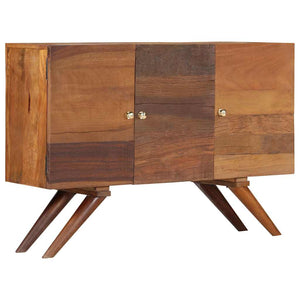 vidaXL Sideboard Brown Reclaimed Solid Wood 110x30x75 cm