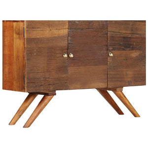 vidaXL Sideboard Brown Reclaimed Solid Wood 110x30x75 cm