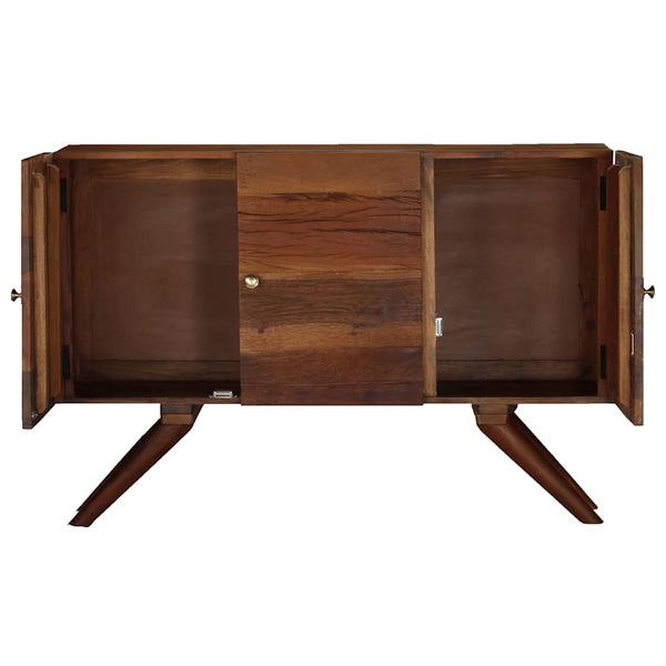 vidaXL Sideboard Brown Reclaimed Solid Wood 110x30x75 cm