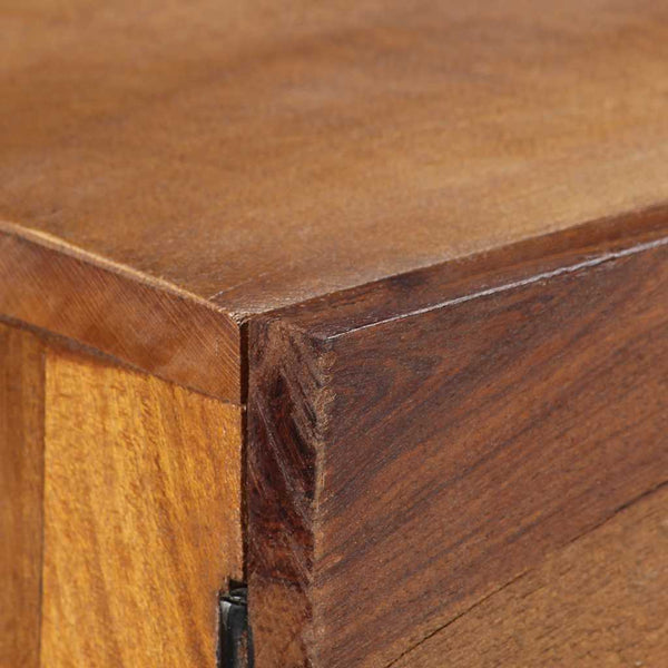 vidaXL Sideboard Brown Reclaimed Solid Wood 110x30x75 cm