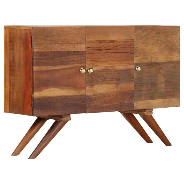 vidaXL Sideboard Brown Reclaimed Solid Wood 110x30x75 cm