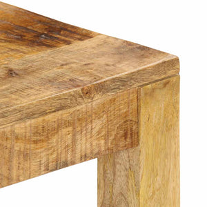 vidaXL Coffee Table 80x80x40 cm Solid Mango Wood