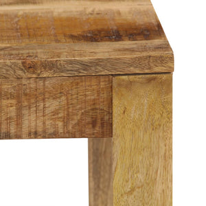vidaXL Coffee Table 80x80x40 cm Solid Mango Wood