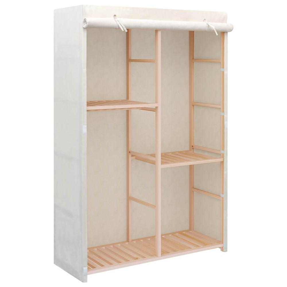 vidaXL Wardrobe with 3 Tiers 110 x 40 x 170 cm