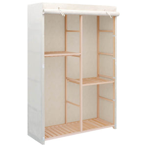 vidaXL Wardrobe with 3 Tiers 110 x 40 x 170 cm