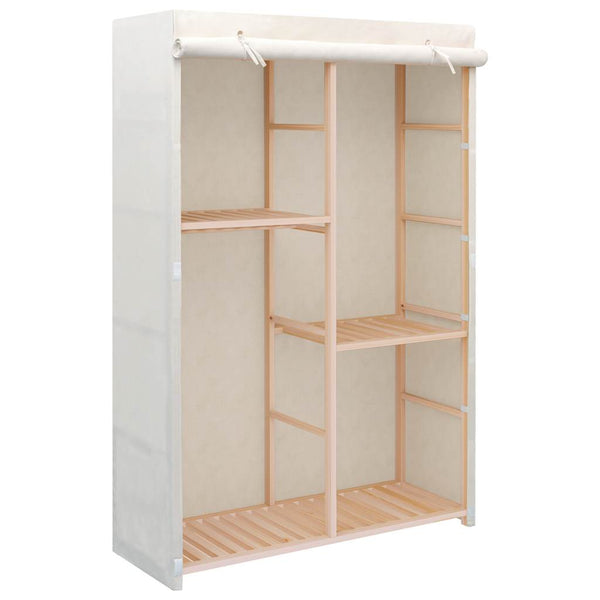 vidaXL Wardrobe with 3 Tiers 110 x 40 x 170 cm