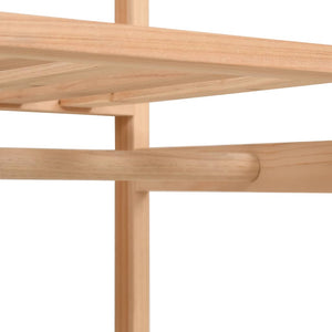 vidaXL Wardrobe with 3 Tiers 110 x 40 x 170 cm