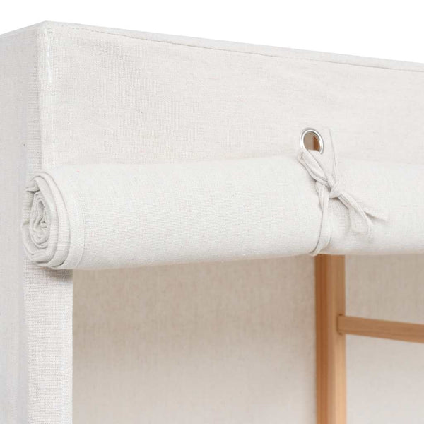 vidaXL Wardrobe with 3 Tiers 110 x 40 x 170 cm