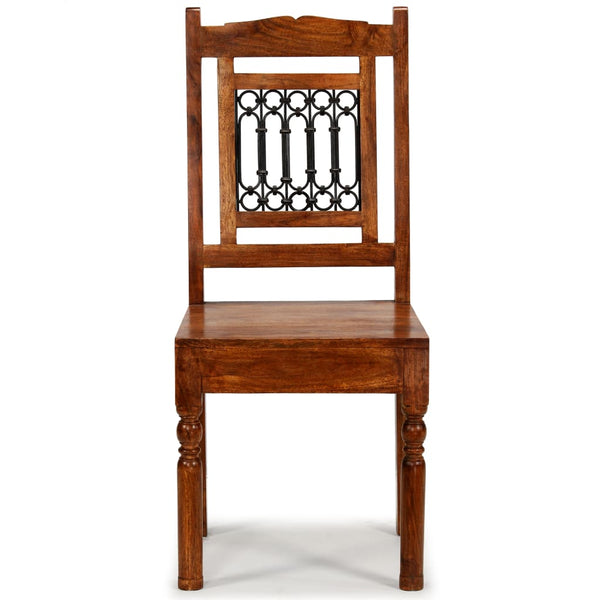 vidaXL Dining Chairs 4 pcs. Solid Wood Classic