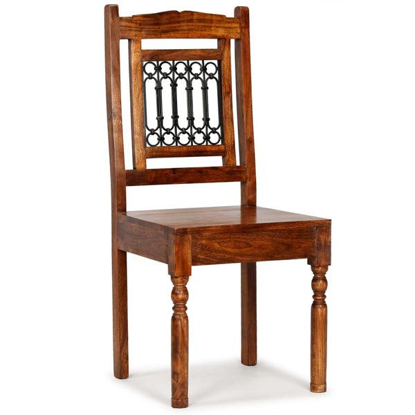 vidaXL Dining Chairs 4 pcs. Solid Wood Classic