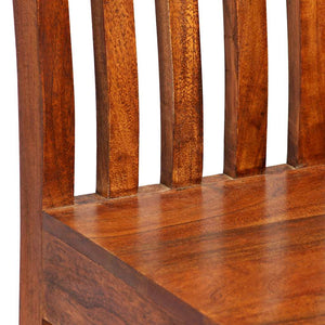 vidaXL Dining Chairs 4 pcs. Solid Wood Modern