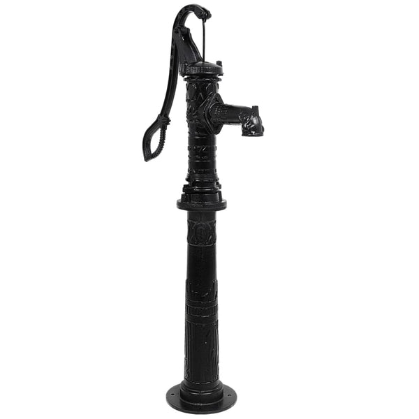 vidaXL Hand Water Pump with Stand Cast Iron