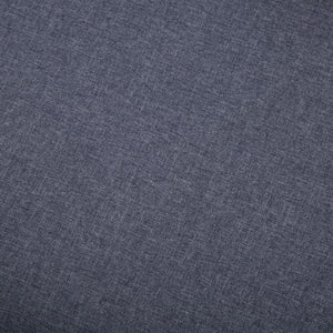 vidaXL Stool Fabric Upholstery 73 x 43 x 42 cm Dark Grey