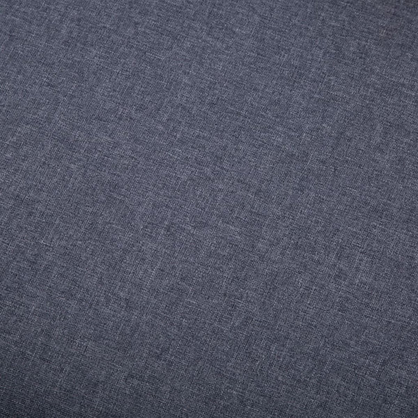 vidaXL Stool Fabric Upholstery 73 x 43 x 42 cm Dark Grey