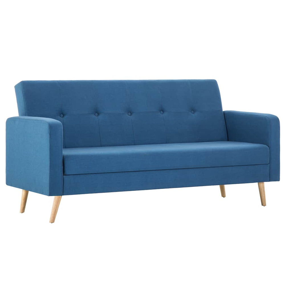 vidaXL Sofa Fabric Blue