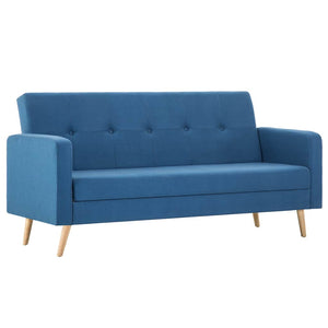 vidaXL Sofa Fabric Blue