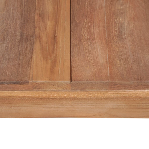 vidaXL Coffee Table Solid Teak Wood Natural 60x60x40 cm