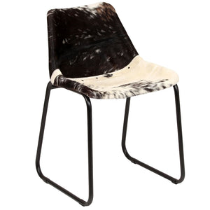 vidaXL Dining Chairs 4 pcs. Genuine Goat Leather