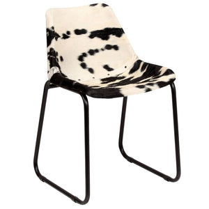 vidaXL Dining Chairs 6 pcs. Genuine Goat Leather
