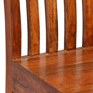 vidaXL 7-Piece Dining Set Solid Acacia and Mango Wood