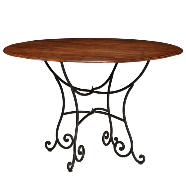 vidaXL 7-Piece Dining Set Solid Acacia Wood