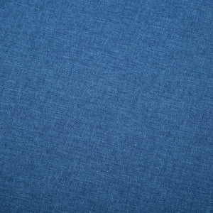 vidaXL 3-Seater Sofa Fabric 172x70x82 cm Blue